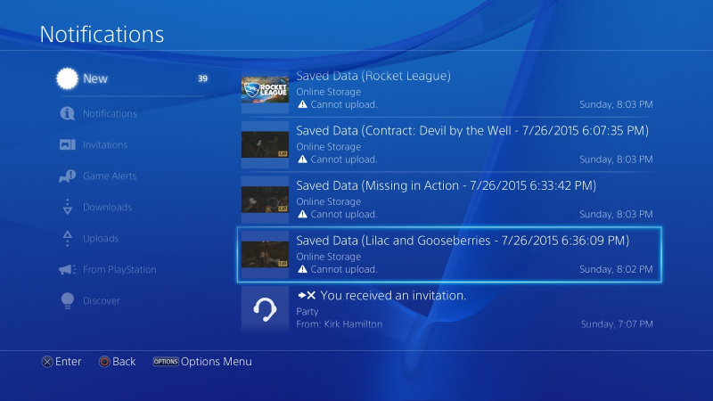 Illustration for article titled The PS4's Cloud Save System Is Inadequate